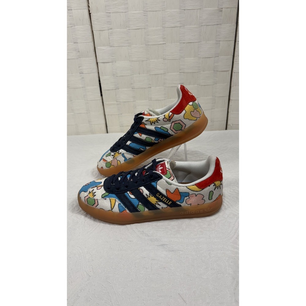 Sean Wotherspoon x Adidas Gazelle indoor Kaleidoscope lens sneakers mens 8